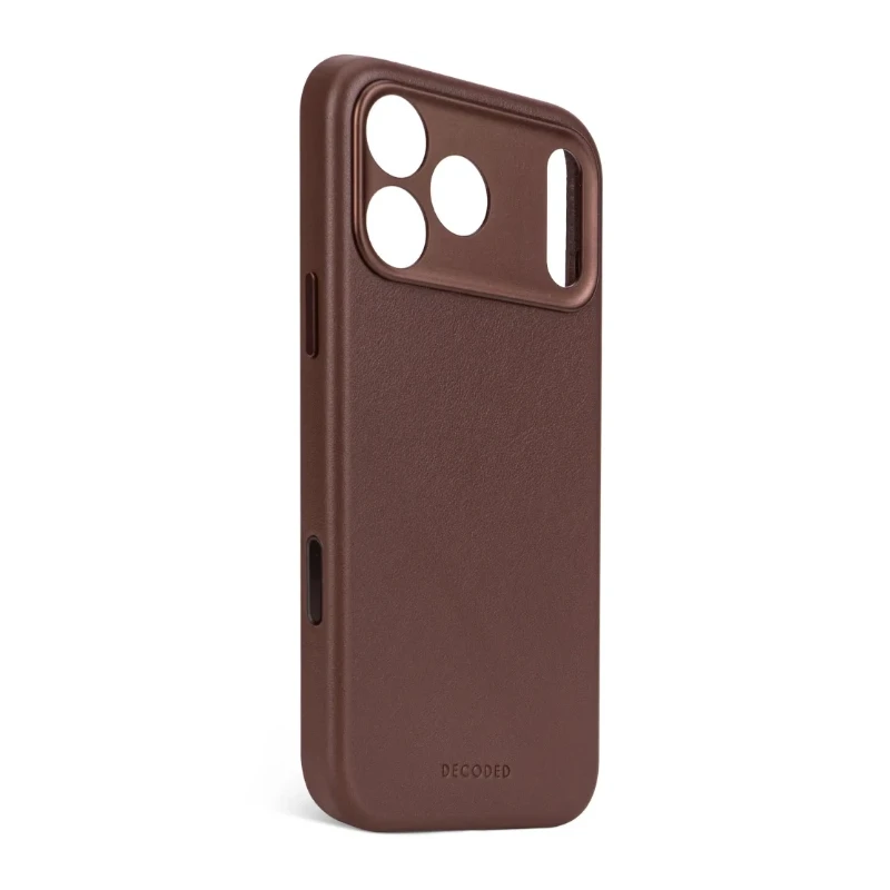 Decoded case etui skórzane plecki mocna obudowa iPhone 17 Pro MagSafe (chocolat brown)