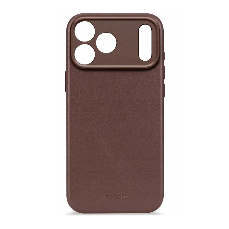 Decoded case etui skórzane plecki mocna obudowa iPhone 17 Pro MagSafe (chocolat brown)