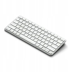 SATECHI Klawiatura Bezprzewodowa Slim EX1 Bluetooth 2.4 GHz USB-C Win Mac (silver)