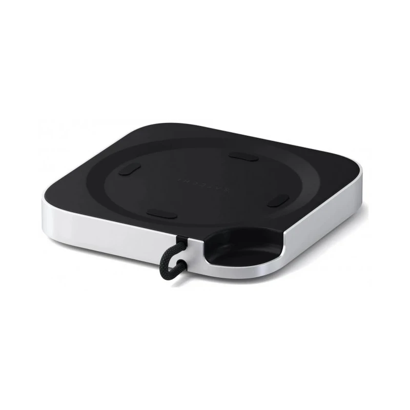Satechi Mac Mini M4 Stand & Hub SSD - aluminiowa podstawka do Mac Mini z Hub USB-C (host USB-C 3.2 gen. 2, 2x USB-A 3.2 10Gpbs,U