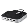 Satechi Stand Hub Mac Mini M4/M4 Pro z obudową na dysk NVMe USB-C USB-A SD