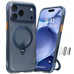 TORRAS Ostand Spin Air etui case plecki iPhone 17 Pro MagSafe (midnight blue) [N]