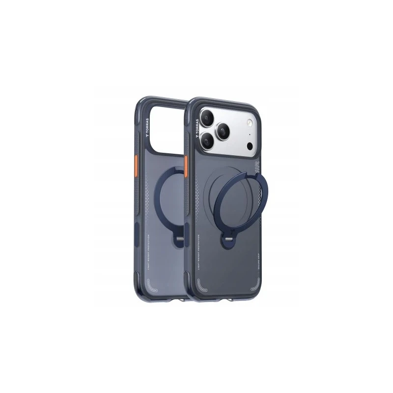 TORRAS Ostand Spin Air etui case plecki iPhone 17 Pro MagSafe (midnight blue) [N]