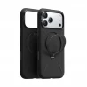 TORRAS QPro Silicone mocne etui case plecki iPhone 17 Pro Max MagSafe (obsidian black)