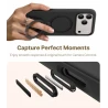 TORRAS QPro Silicone mocne etui case plecki iPhone 17 Pro Max MagSafe (obsidian black)