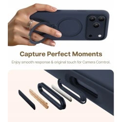 TORRAS QPro Silicone etui case plecki iPhone 17ProMax MagSafe (midnight blue)