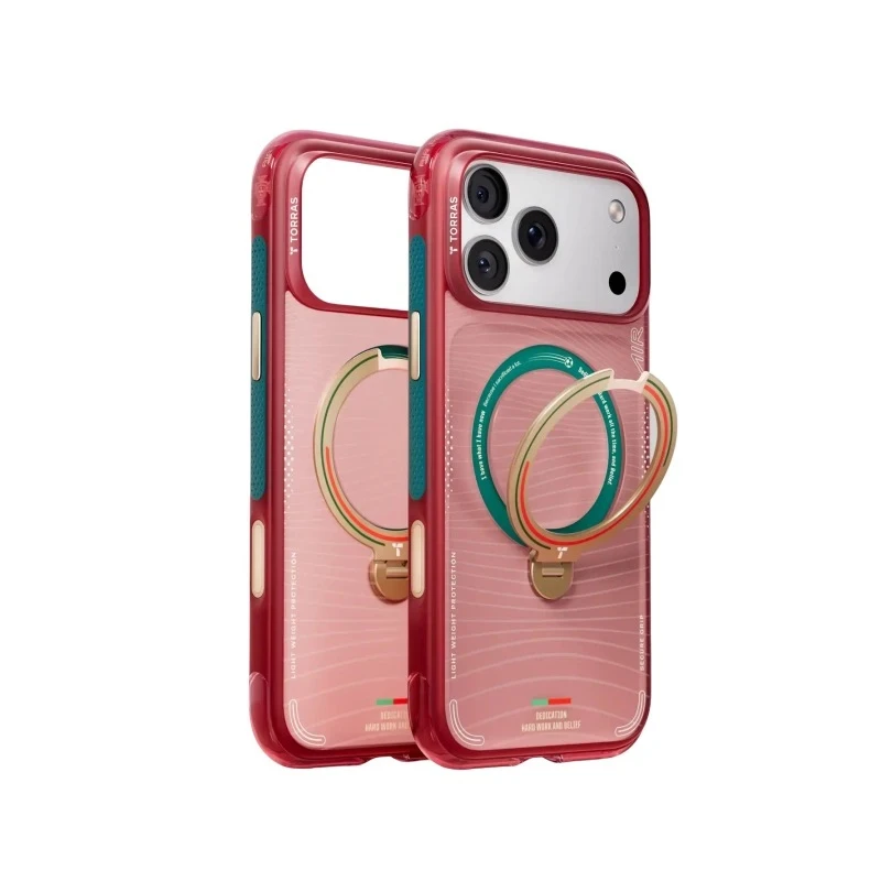 TORRAS World Cup Q3 Air etui case plecki iPhone 17 Pro MagSafe (portugal red)