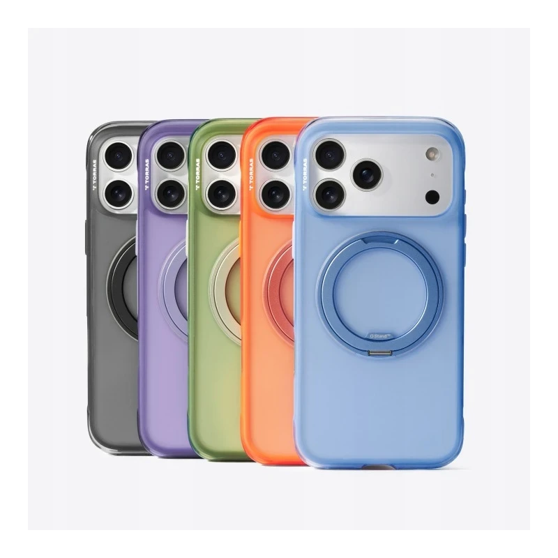 TORRAS O3 Air mocne etui case plecki iPhone 17 Pro Max MagSafe (island blue)