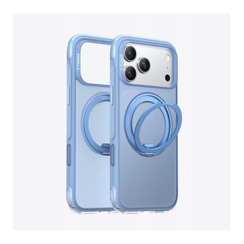 TORRAS O3 Air mocne etui case plecki iPhone 17 Pro Max MagSafe (island blue)