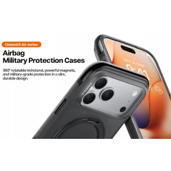 TORRAS O3 Air mocne etui case plecki iPhone 17 Pro Max MagSafe (island blue)