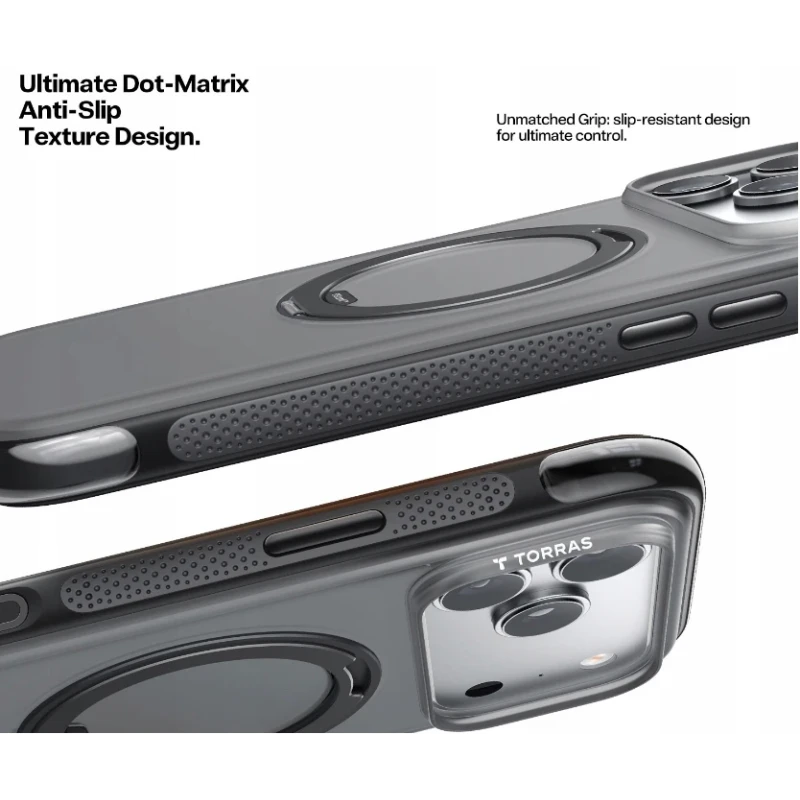 TORRAS O3 Air mocne etui case plecki iPhone 17 Pro Max MagSafe (island blue)