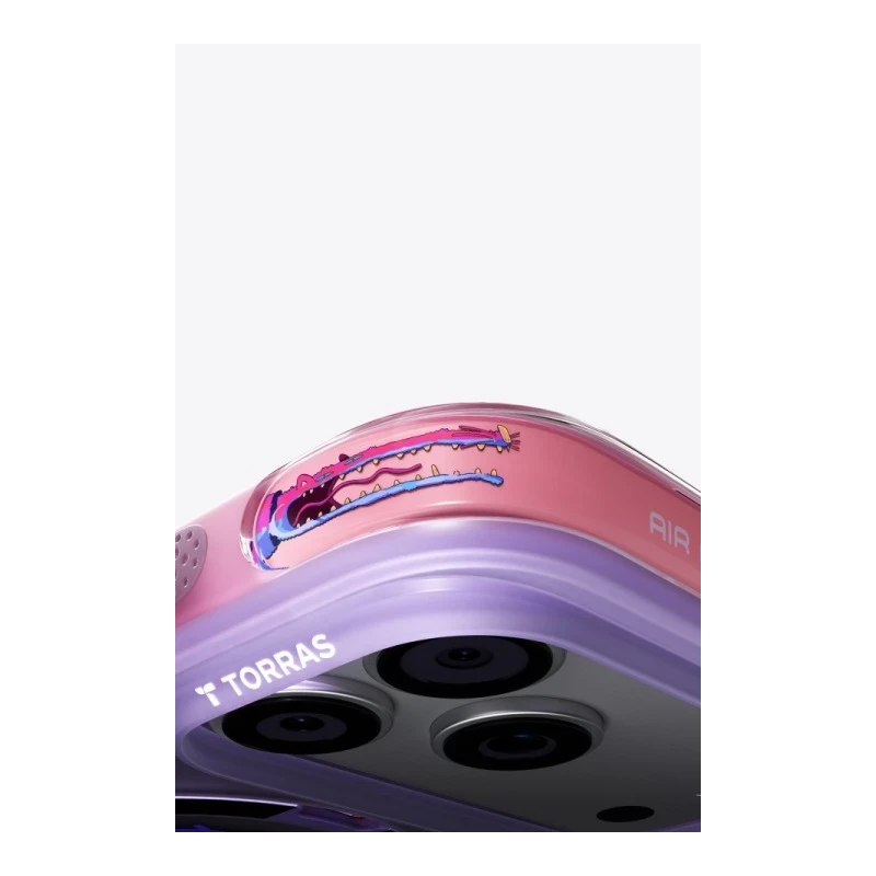 TORRAS GAWX Q3 Air etui case plecki iPhone 17 Pro MagSafe (neon night muse)