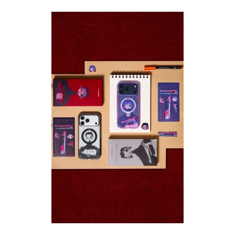 TORRAS GAWX Q3 Air etui case plecki iPhone 17ProMax MagSafe (neon night muse)