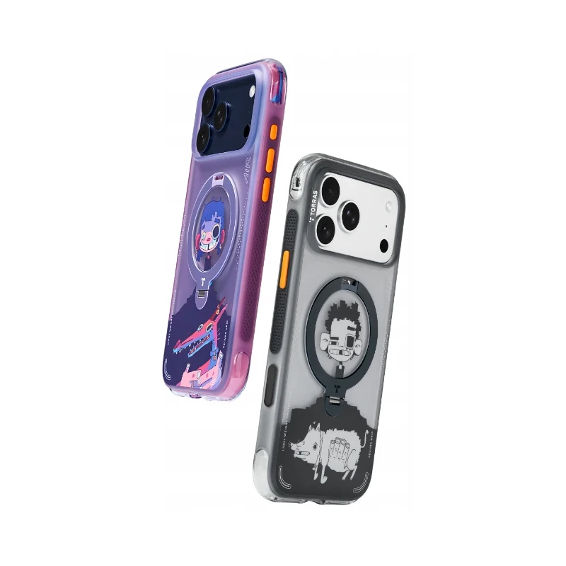 TORRAS GAWX Q3 Air etui case plecki iPhone 17ProMax MagSafe (neon night muse)