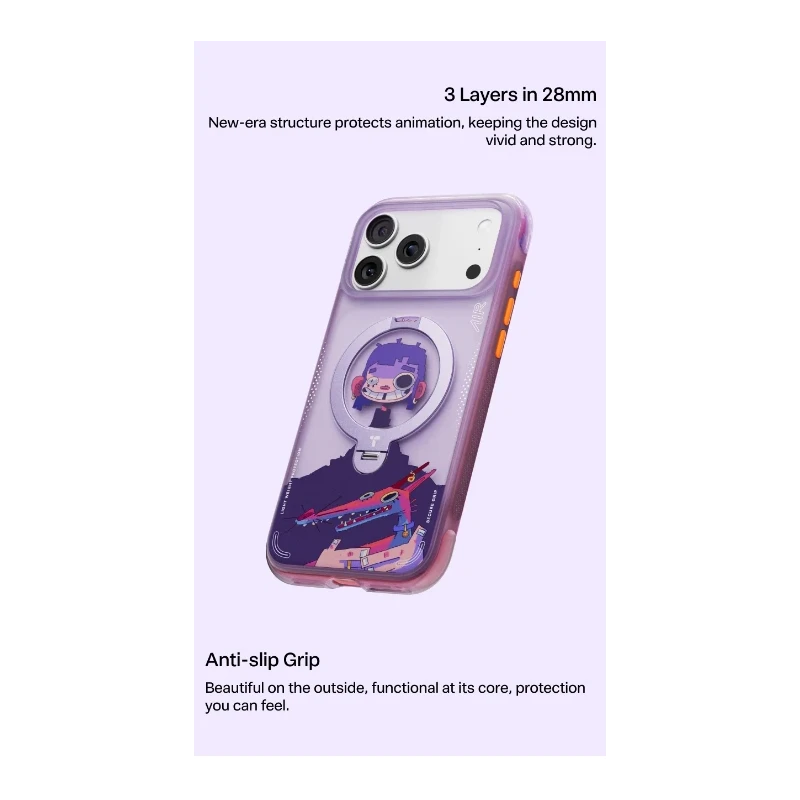 TORRAS GAWX Q3 Air etui case plecki iPhone 17 Pro MagSafe (dawnbreak guard)
