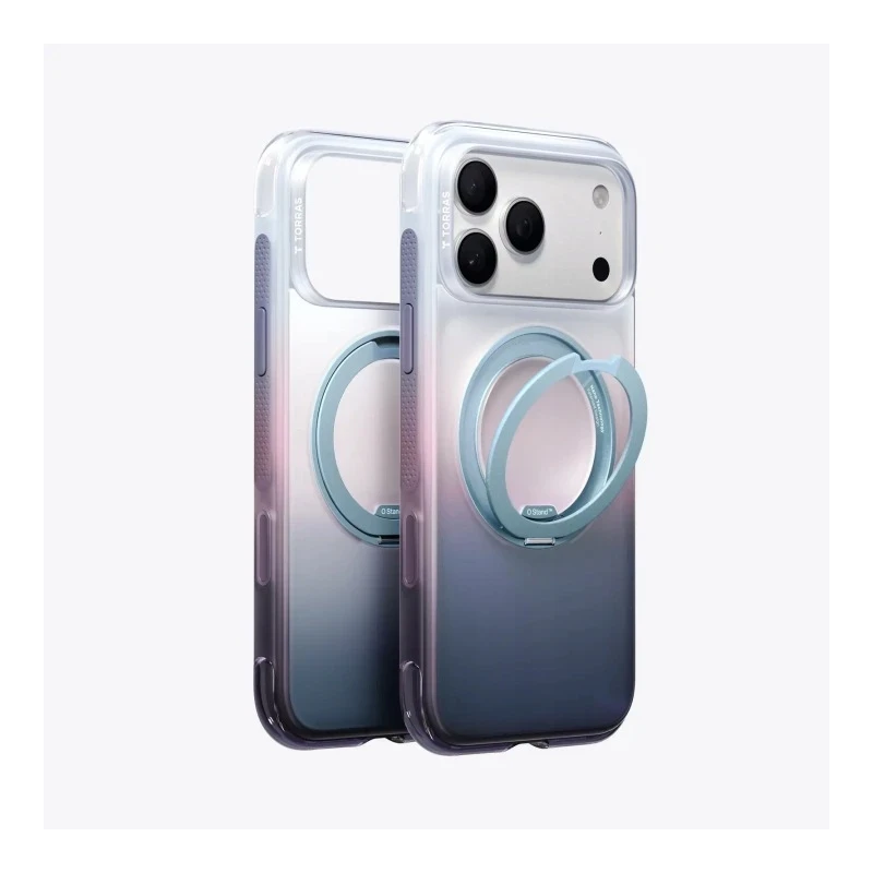 TORRAS Winter Ostand O3 Air etui case do iPhone 17 Pro MagSafe (misty fjord)