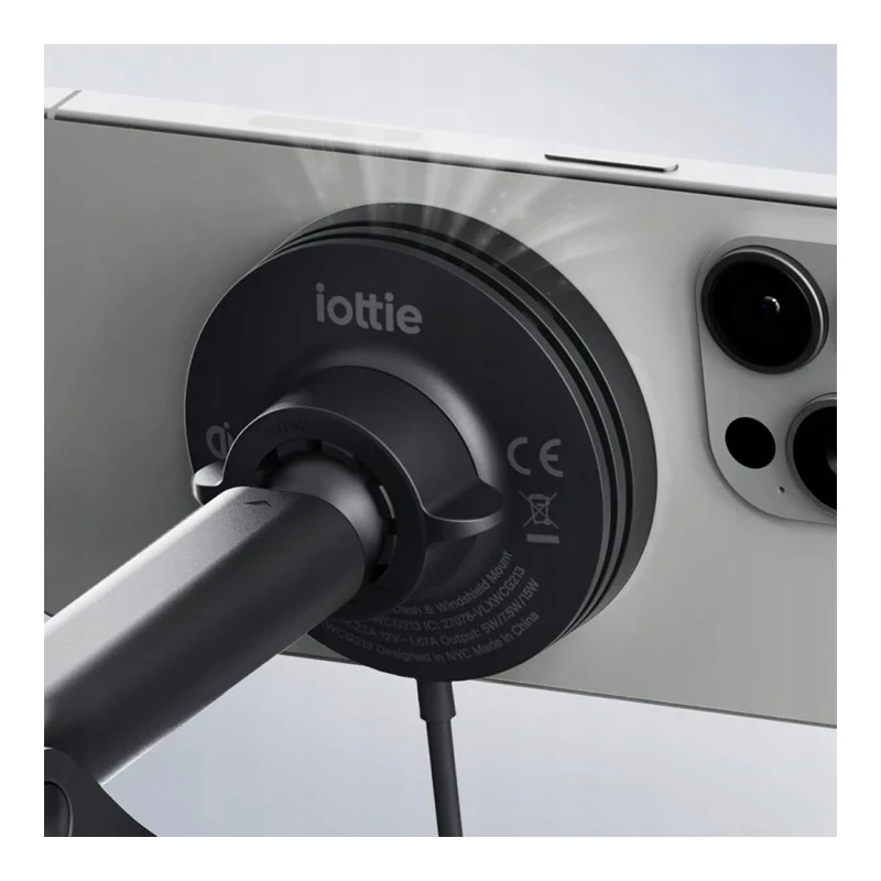 iOttie stabilny uchwyt z szybką ładowarką Qi2 MagSafe 15W na deska / szyba