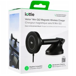 iOttie stabilny uchwyt z szybką ładowarką Qi2 MagSafe 15W na deska / szyba