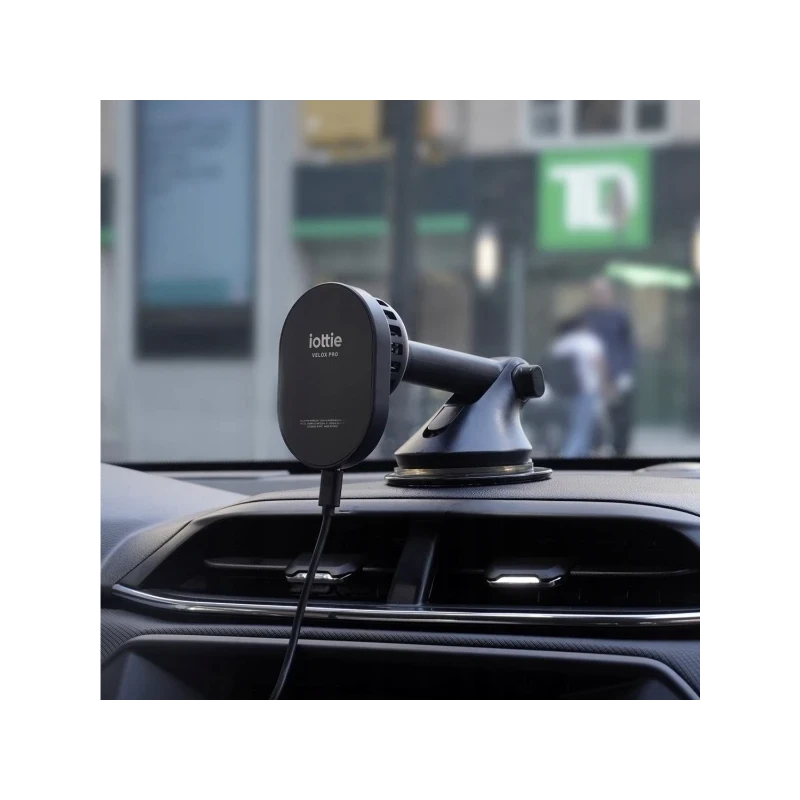 iOttie stabilny uchwyt ładowarka MagSafe z chłodzeniem 7,5W deska / szyba