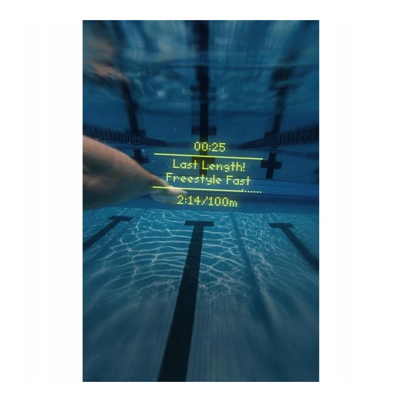 FORM Smart Swim 2 Light inteligentne okulary pływackie aplikacja czas tętno