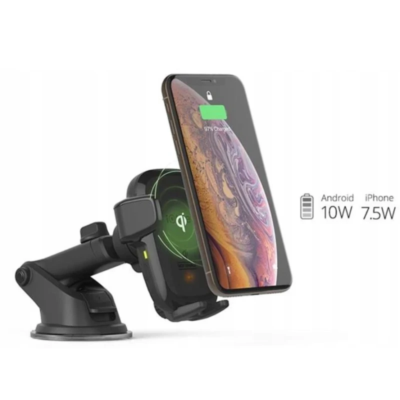 iOttie uchwyt samochodowy z ładowarką Qi telefon na deskę rozdzielczą szybę