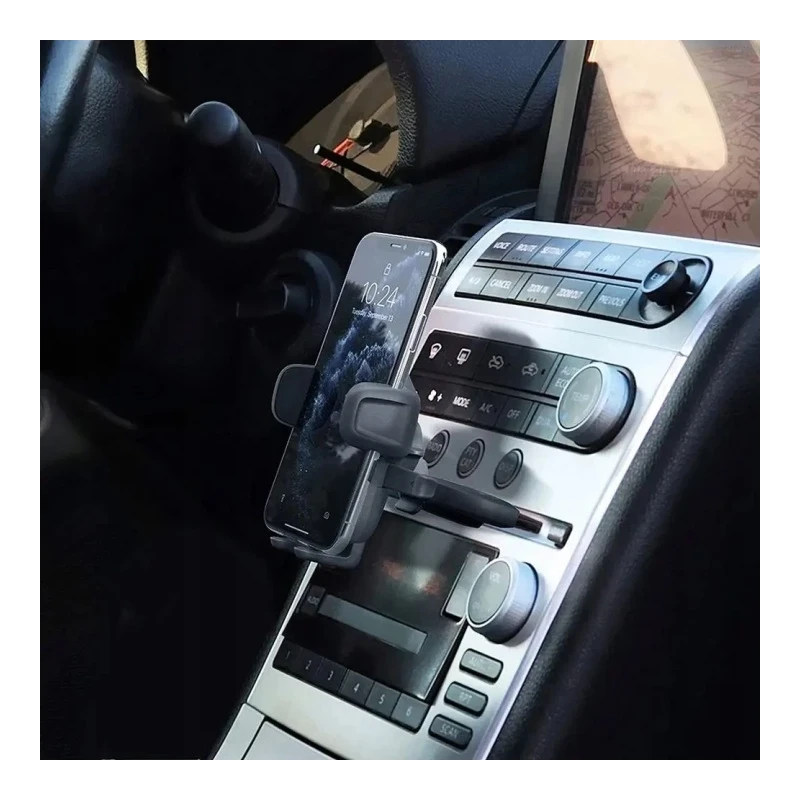 iOttie Easy One Touch 5 stabilny uchwyt samochodowy na telefon do slotu CD