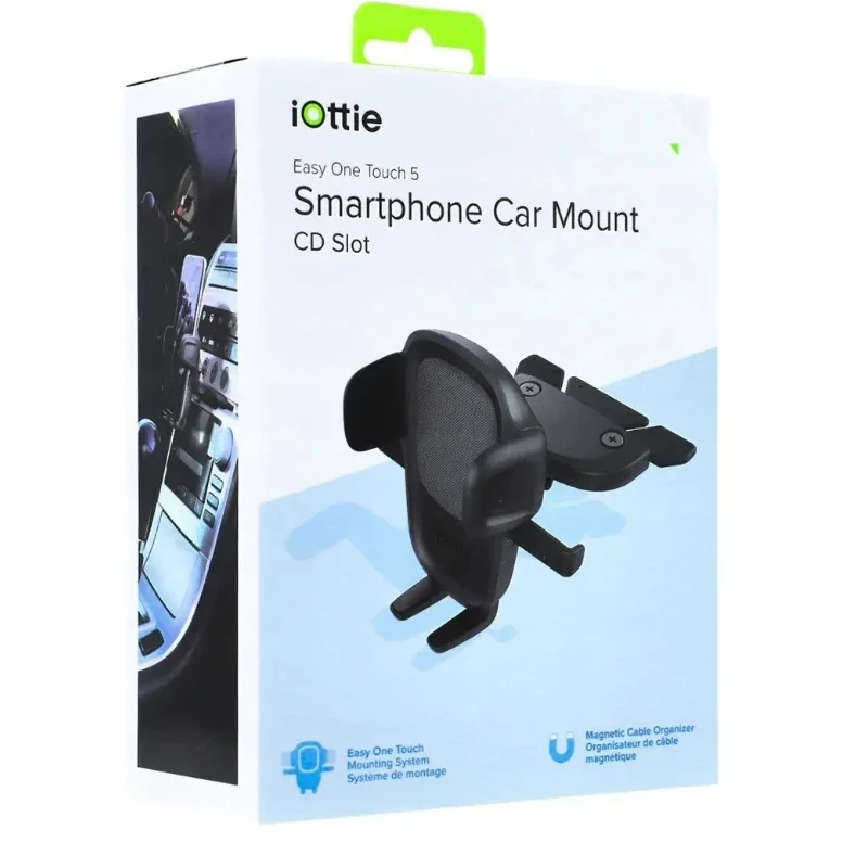 iOttie Easy One Touch 5 stabilny uchwyt samochodowy na telefon do slotu CD