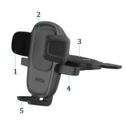 iOttie Easy One Touch 5 stabilny uchwyt samochodowy na telefon do slotu CD
