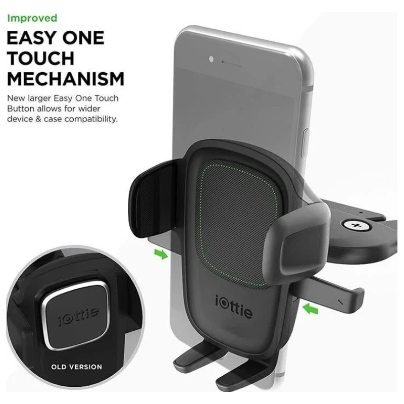 iOttie Easy One Touch 5 stabilny uchwyt samochodowy na telefon do slotu CD