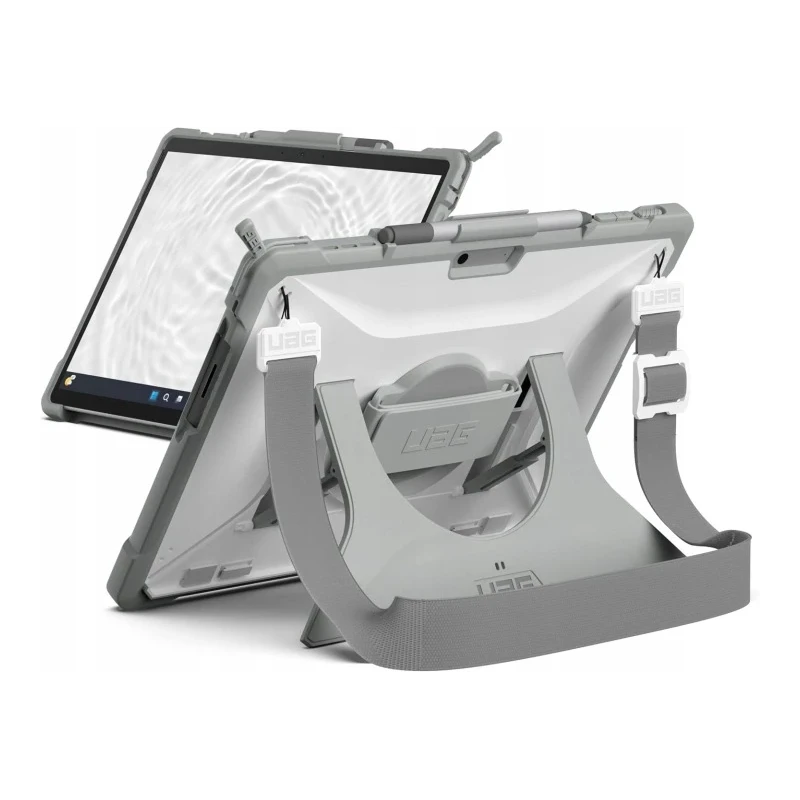UAG obudowa ochronna zpodstawką oraz paskiem Microsoft Surface Pro 9/10/11 (white/gray)