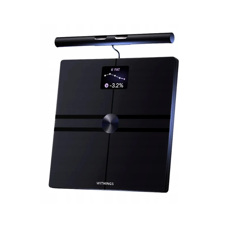 Withings BodyFit waga ze strefową analizą masy ciała metabolizmu oraz serca (black)