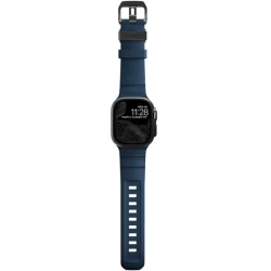 NOMAD Rocky Point Band - pasek do Apple Watch 46mm/49mm z FKM oraz tytanu (atlantic, black hardware)