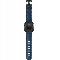 NOMAD Rocky Point Band - pasek do Apple Watch 46mm/49mm z FKM oraz tytanu (atlantic, black hardware)