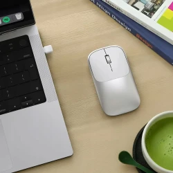 Satechi Slim EX Mouse - mysz bezprzewodowa do dwóch urządzeń (silver)
