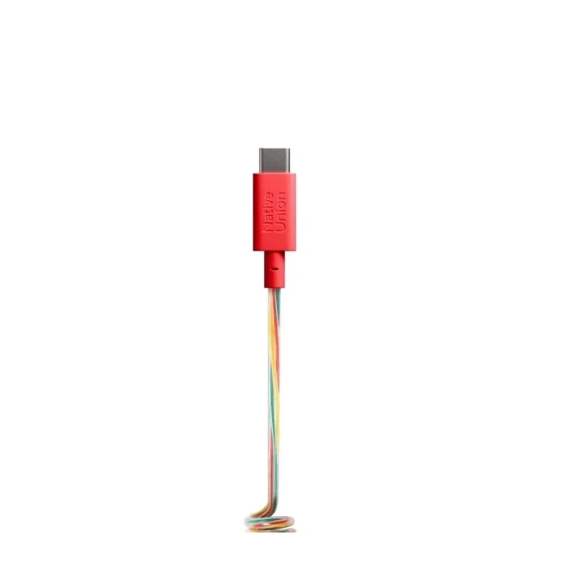 Native Union Retro słuchawka telefoniczna odbiera kończy połączenia USB-C (bubble gum)