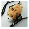 Laut MAGMOJI Wallet portfel na telefon z MagSafe zabawka miekki pluszak (Bulldog)