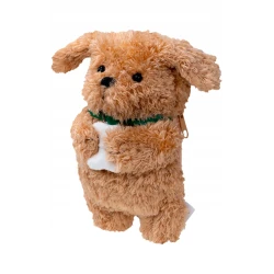 Laut MAGMOJI Wallet portfel na telefon z MagSafe zabawka miekki pluszak (Ginger Dog)