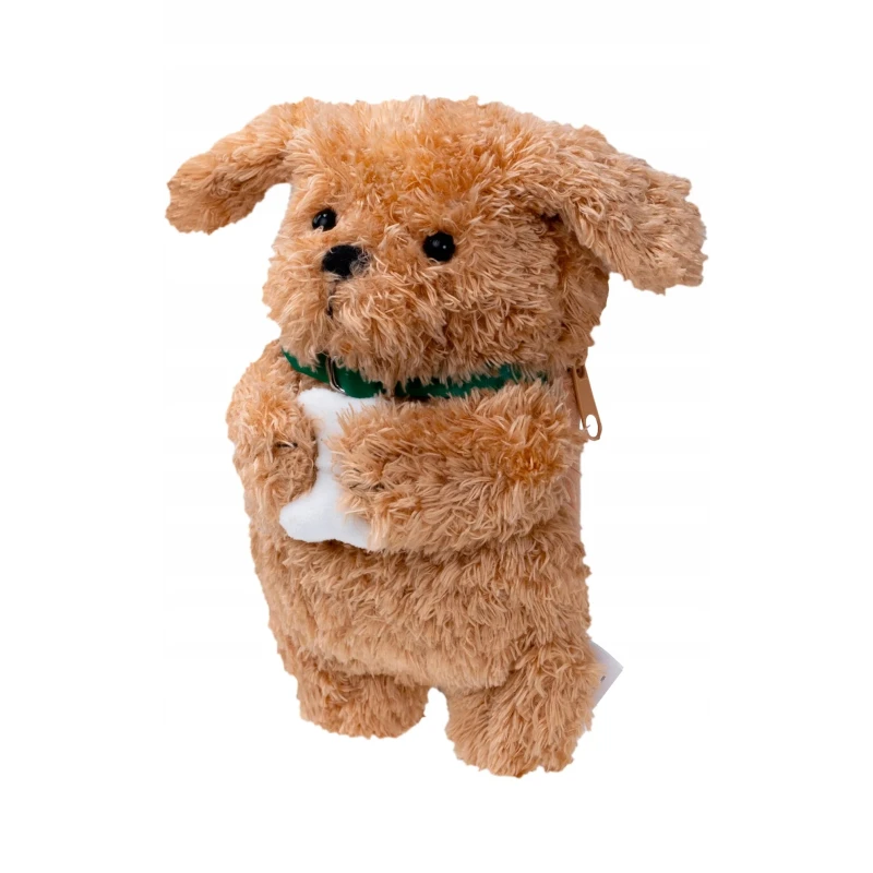 Laut MAGMOJI Wallet portfel na telefon z MagSafe zabawka miekki pluszak (Ginger Dog)