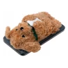 Laut MAGMOJI Wallet portfel na telefon z MagSafe zabawka miekki pluszak (Ginger Dog)