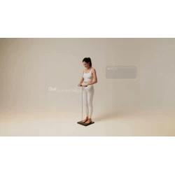 Withings Body Scan 2 waga 6-kanałowe EKG SpO2 tętno analiza składu ciała (black)