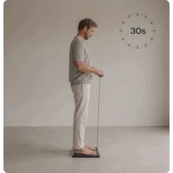 Withings Body Scan 2 waga 6-kanałowe EKG SpO2 tętno analiza składu ciała (black)