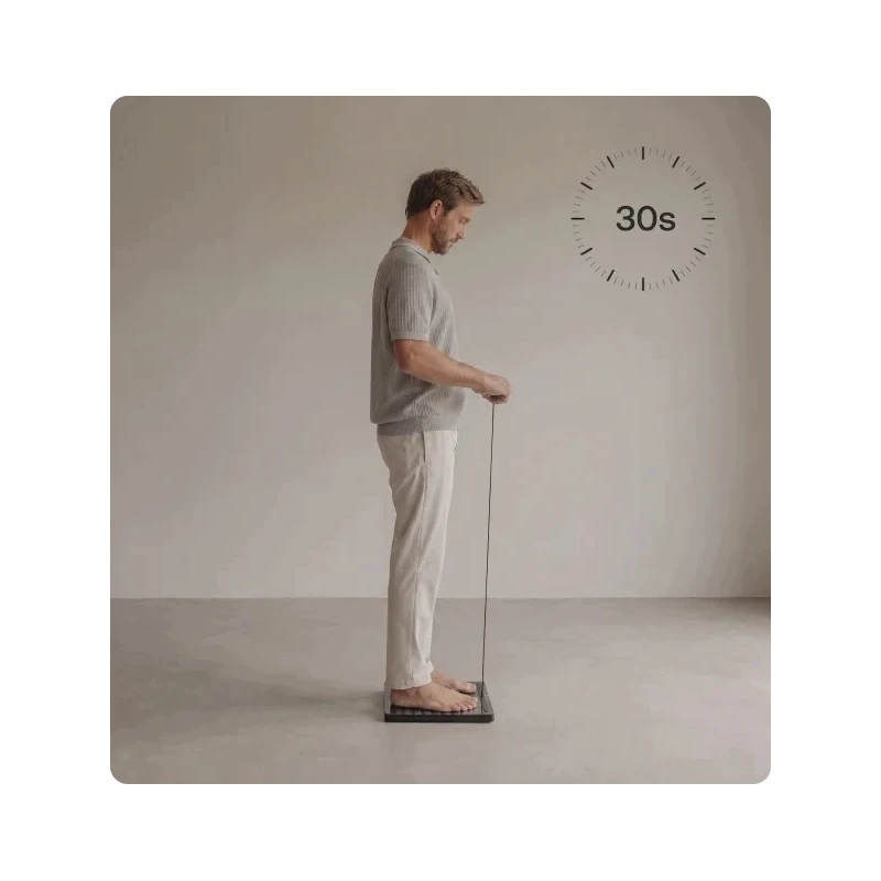 Withings Body Scan 2 waga 6-kanałowe EKG SpO2 tętno analiza składu ciała (black)