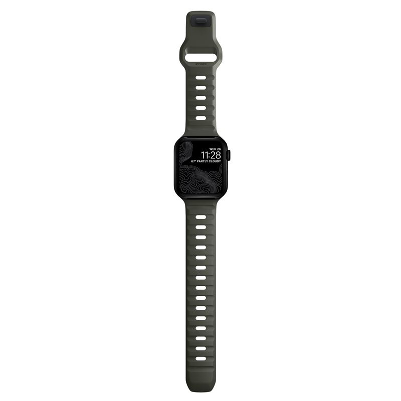 Nomad Sport Strap M/L, green - Apple Watch Ultra 2/1 (49mm) 9/8/7 (45mm)/6/SE/5/4 (44mm)/3/2/1(42mm)
