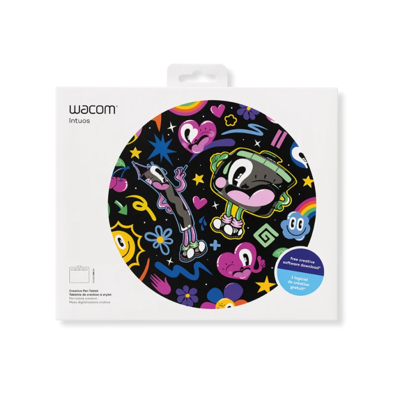 Wacom Intuos S - tablet piórkowy, czarny + 1 soft graficzny (do wyboru)