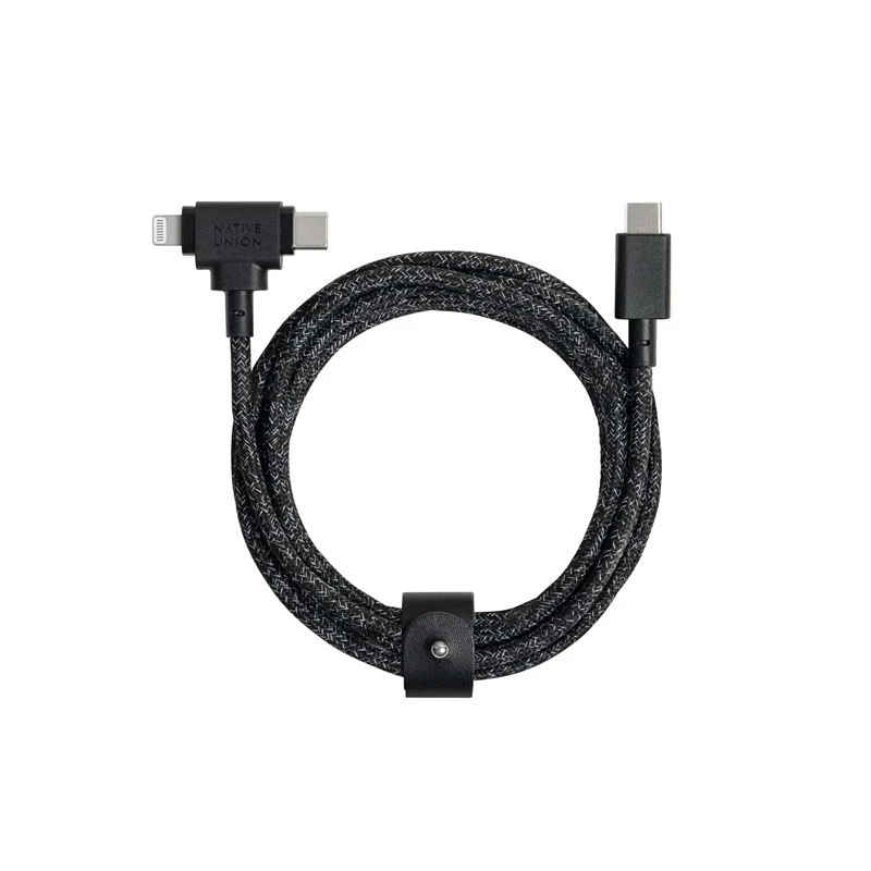 Native Union Belt Universal Cable (USB-C – Lighting/USB-C) 1.5m, cosmos