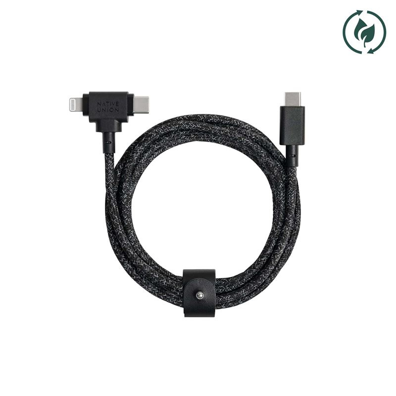 Native Union Belt Universal Cable (USB-C – Lighting/USB-C) 1.5m, cosmos