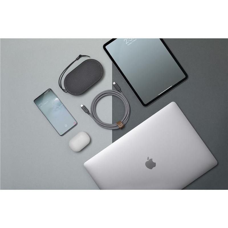 Native Union Belt Cable C-C PRO 2.4m 240W, zebra