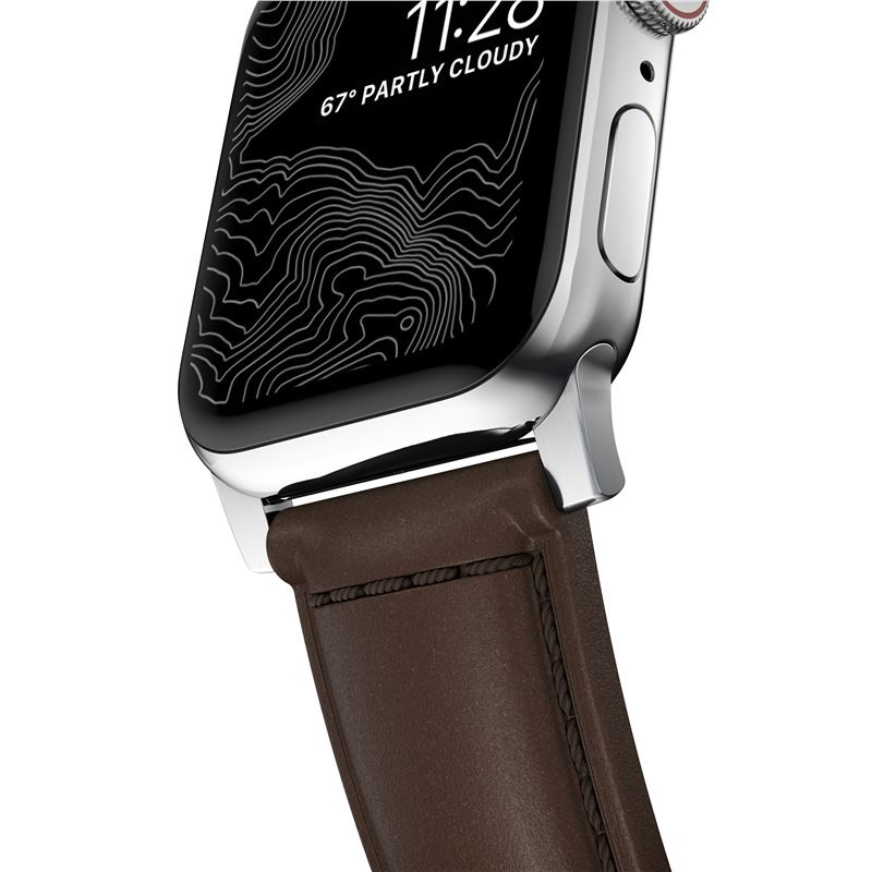 NOMAD Traditional Band skórzany pasek Apple Watch 46mm/49mm skóra Horween (45mm)/6/SE/5/4 (44mm)/3/2/1 (42mm)