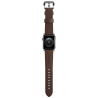 Nomad Traditional Band, silver/brown - AW Ultra 2/1 (49mm) 9/8/7 (45mm)/6/SE/5/4 (44mm)/3/2/1 (42mm)