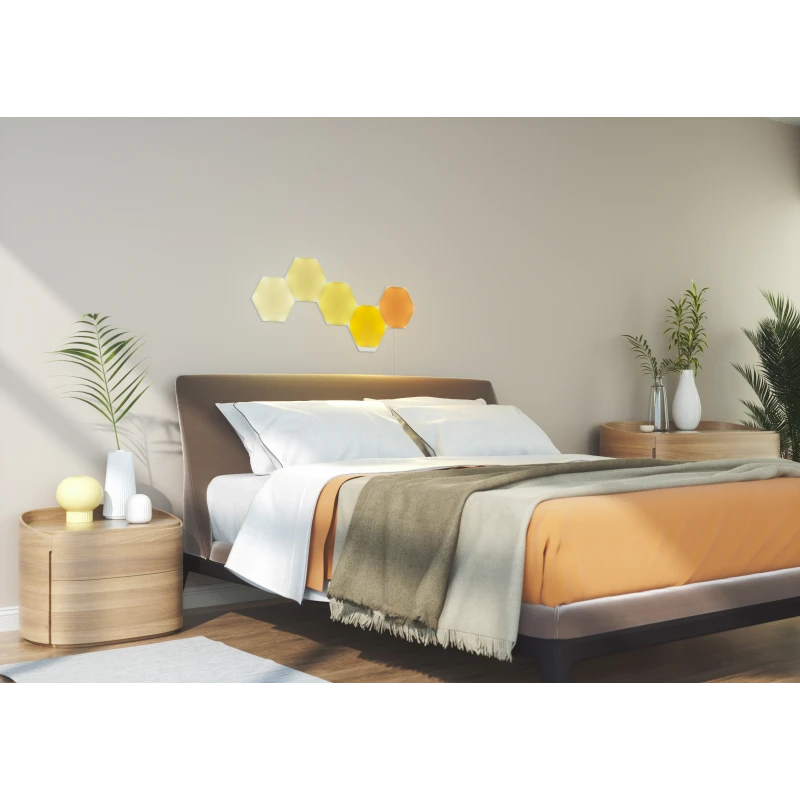 Nanoleaf Shapes Hexagons Starter Kit - panele świetlne (15 paneli, 1 kontroler)